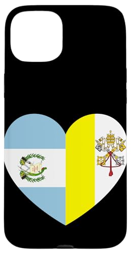 Heart of Faith: Guatemala and Vatican United Hülle für iPhone 15 Plus Heart of Faith: Guatemala and Vatican United Hülle für iPhone 15 Plus von Vatican Heart Unity Merch