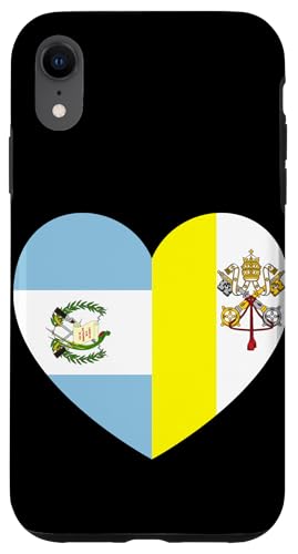 Heart of Faith: Guatemala and Vatican United Hülle für iPhone XR Heart of Faith: Guatemala and Vatican United Hülle für iPhone XR von Vatican Heart Unity Merch