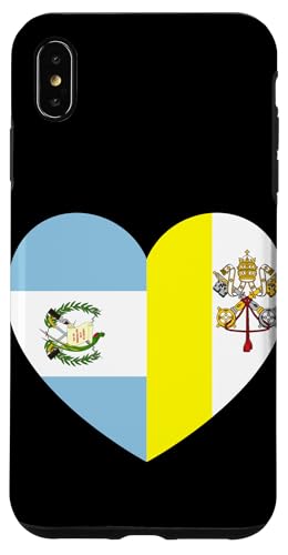 Heart of Faith: Guatemala and Vatican United Hülle für iPhone XS Max Heart of Faith: Guatemala and Vatican United Hülle für iPhone XS Max von Vatican Heart Unity Merch