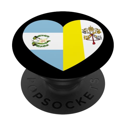 Heart of Faith: Guatemala and Vatican United PopSockets Klebender PopGrip Heart of Faith: Guatemala and Vatican United PopSockets Klebender PopGrip von Vatican Heart Unity Merch