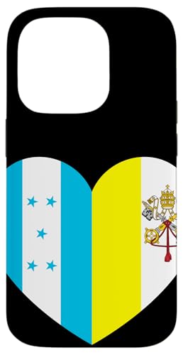 Heart of Faith: Honduras and Vatican United Hülle für iPhone 14 Pro Heart of Faith: Honduras and Vatican United Hülle für iPhone 14 Pro von Vatican Heart Unity Merch