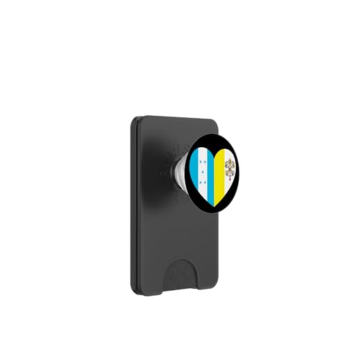 Heart of Faith: Honduras and Vatican United PopSockets PopWallet für MagSafe Heart of Faith: Honduras and Vatican United PopSockets PopWallet für MagSafe von Vatican Heart Unity Merch