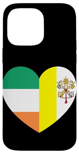 Heart of Faith: Ireland and Vatican United Hülle für iPhone 14 Pro Max Heart of Faith: Ireland and Vatican United Hülle für iPhone 14 Pro Max von Vatican Heart Unity Merch