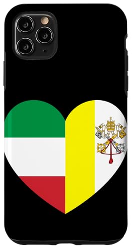 Heart of Faith: Italy and Vatican United Hülle für iPhone 11 Pro Max Heart of Faith: Italy and Vatican United Hülle für iPhone 11 Pro Max von Vatican Heart Unity Merch