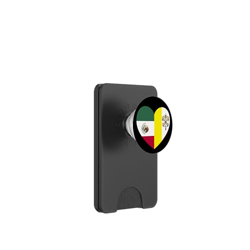 Heart of Faith: Mexico and Vatican United PopSockets PopWallet für MagSafe Heart of Faith: Mexico and Vatican United PopSockets PopWallet für MagSafe von Vatican Heart Unity Merch