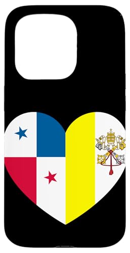 Heart of Faith: Panama and Vatican United Hülle für iPhone 15 Pro Heart of Faith: Panama and Vatican United Hülle für iPhone 15 Pro von Vatican Heart Unity Merch