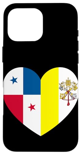 Heart of Faith: Panama and Vatican United Hülle für iPhone 16 Pro Max Heart of Faith: Panama and Vatican United Hülle für iPhone 16 Pro Max von Vatican Heart Unity Merch