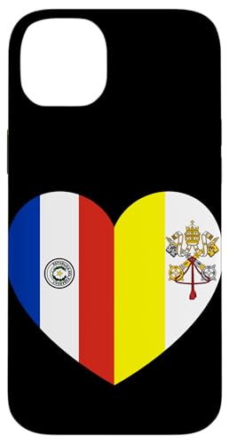 Heart of Faith: Paraguay and Vatican United Hülle für iPhone 14 Plus Heart of Faith: Paraguay and Vatican United Hülle für iPhone 14 Plus von Vatican Heart Unity Merch