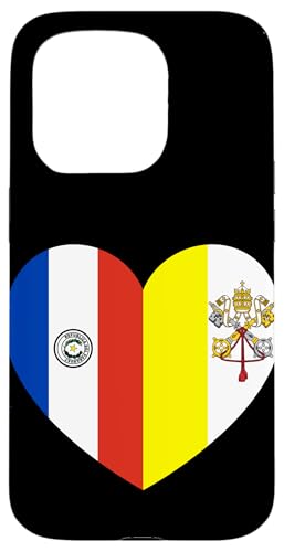 Heart of Faith: Paraguay and Vatican United Hülle für iPhone 15 Pro Heart of Faith: Paraguay and Vatican United Hülle für iPhone 15 Pro von Vatican Heart Unity Merch
