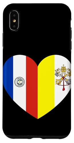 Heart of Faith: Paraguay and Vatican United Hülle für iPhone XS Max Heart of Faith: Paraguay and Vatican United Hülle für iPhone XS Max von Vatican Heart Unity Merch
