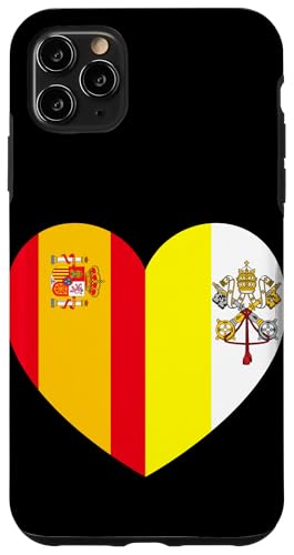 Heart of Faith: Spain and Vatican United Hülle für iPhone 11 Pro Max Heart of Faith: Spain and Vatican United Hülle für iPhone 11 Pro Max von Vatican Heart Unity Merch