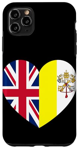 Heart of Faith: UK and Vatican United Hülle für iPhone 11 Pro Max Heart of Faith: UK and Vatican United Hülle für iPhone 11 Pro Max von Vatican Heart Unity Merch