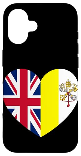 Heart of Faith: UK and Vatican United Hülle für iPhone 16 Heart of Faith: UK and Vatican United Hülle für iPhone 16 von Vatican Heart Unity Merch