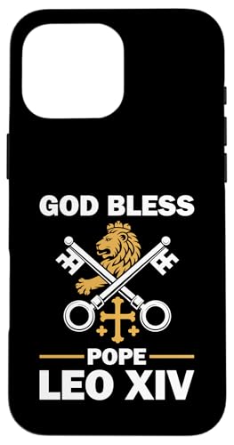 Vatican Pope Leo XIV - God Bless Pope Leo XIV Hülle für iPhone 16 Pro Max Vatican Pope Leo XIV - God Bless Pope Leo XIV Hülle für iPhone 16 Pro Max von Vatican Pope Leo XIV