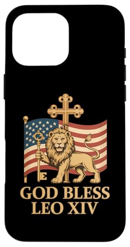 Vatican Pope Leo XIV - God Bless Pope Leo XIV Hülle für iPhone 16 Pro Max Vatican Pope Leo XIV - God Bless Pope Leo XIV Hülle für iPhone 16 Pro Max von Vatican Pope Leo XIV