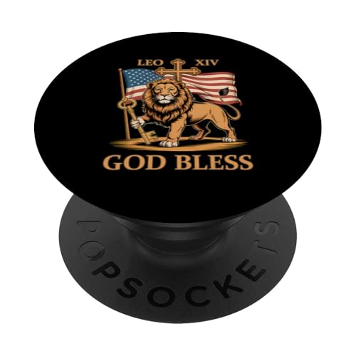 Vatican Pope Leo XIV - God Bless Pope Leo XIV PopSockets Klebender PopGrip Vatican Pope Leo XIV - God Bless Pope Leo XIV PopSockets Klebender PopGrip von Vatican Pope Leo XIV
