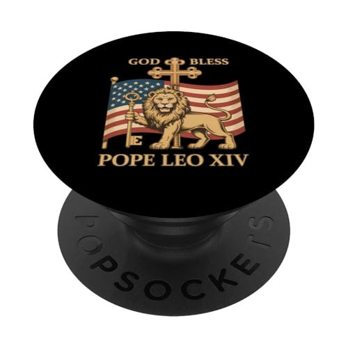 Vatican Pope Leo XIV - God Bless Pope Leo XIV PopSockets Klebender PopGrip Vatican Pope Leo XIV - God Bless Pope Leo XIV PopSockets Klebender PopGrip von Vatican Pope Leo XIV