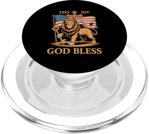 Vatican Pope Leo XIV - God Bless Pope Leo XIV PopSockets PopGrip für MagSafe Vatican Pope Leo XIV - God Bless Pope Leo XIV PopSockets PopGrip für MagSafe von Vatican Pope Leo XIV