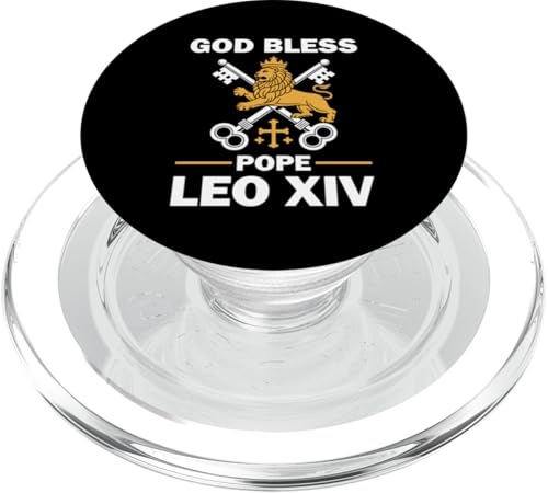 Vatican Pope Leo XIV - God Bless Pope Leo XIV PopSockets PopGrip für MagSafe Vatican Pope Leo XIV - God Bless Pope Leo XIV PopSockets PopGrip für MagSafe von Vatican Pope Leo XIV