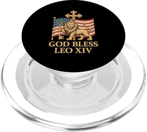 Vatican Pope Leo XIV - God Bless Pope Leo XIV PopSockets PopGrip für MagSafe Vatican Pope Leo XIV - God Bless Pope Leo XIV PopSockets PopGrip für MagSafe von Vatican Pope Leo XIV