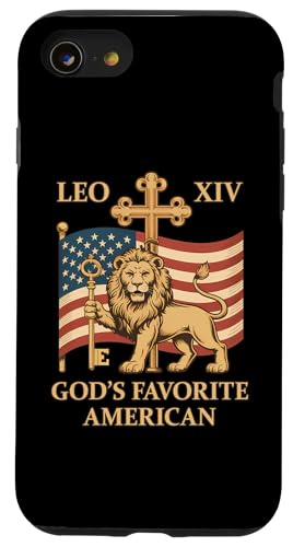 Vatican Pope Leo XIV - God's Favorite American Hülle für iPhone SE (2020) / 7 / 8 von Vatican Pope Leo XIV