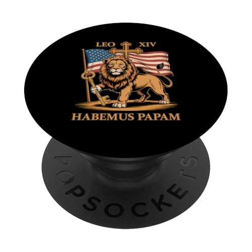 Vatican Pope Leo XIV - Habemus Papam PopSockets Klebender PopGrip Vatican Pope Leo XIV - Habemus Papam PopSockets Klebender PopGrip von Vatican Pope Leo XIV
