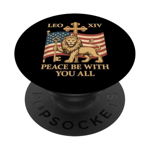 Vatican Pope Leo XIV - Peace Be With You All PopSockets Klebender PopGrip Vatican Pope Leo XIV - Peace Be With You All PopSockets Klebender PopGrip von Vatican Pope Leo XIV