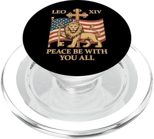 Vatican Pope Leo XIV - Peace Be With You All PopSockets PopGrip für MagSafe Vatican Pope Leo XIV - Peace Be With You All PopSockets PopGrip für MagSafe von Vatican Pope Leo XIV