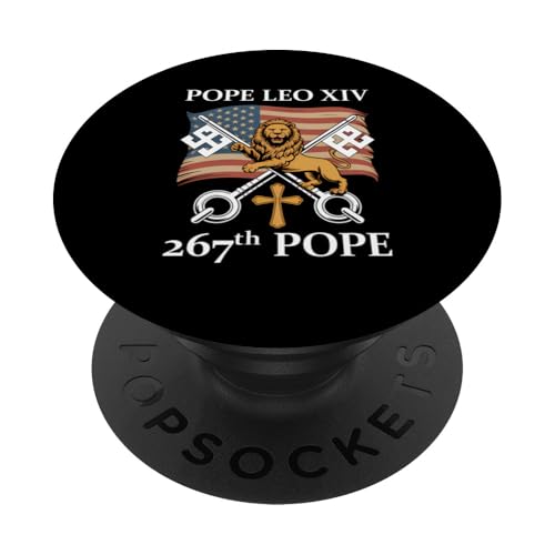 Vatican Pope Leo XIV - The 267th pope PopSockets Klebender PopGrip Vatican Pope Leo XIV - The 267th pope PopSockets Klebender PopGrip von Vatican Pope Leo XIV