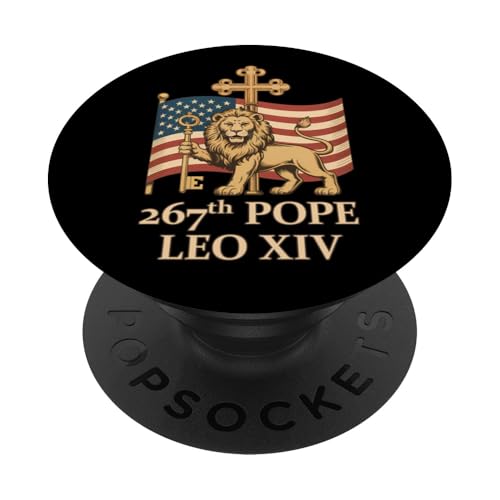 Vatican Pope Leo XIV - The 267th pope PopSockets Klebender PopGrip Vatican Pope Leo XIV - The 267th pope PopSockets Klebender PopGrip von Vatican Pope Leo XIV