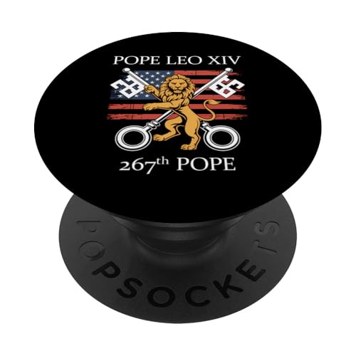 Vatican Pope Leo XIV - The 267th pope PopSockets Klebender PopGrip Vatican Pope Leo XIV - The 267th pope PopSockets Klebender PopGrip von Vatican Pope Leo XIV