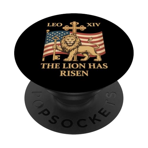 Vatican Pope Leo XIV - The Lion Has Risen PopSockets Klebender PopGrip Vatican Pope Leo XIV - The Lion Has Risen PopSockets Klebender PopGrip von Vatican Pope Leo XIV
