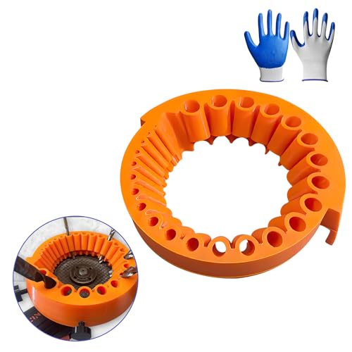 Bohrerschleifgerät & Schärfgerät Universal - Präzisionsschliff für 2-13 mm Bohrer, Kompatibel mit Winkelschleifer & 125 mm Schleifmaschinen, Langlebig durch Edelstahl-Komponenten Bohrerschleifgerät & Schärfgerät Universal - Präzisionsschliff für 2-13 mm Bohrer, Kompatibel mit Winkelschleifer & 125 mm Schleifmaschinen, Langlebig durch Edelstahl-Komponenten von Vauki