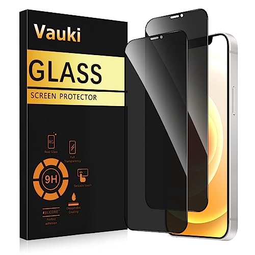 Vauki Sichtschutz Schutzfolie für iPhone 12/iPhone 12 Pro Schutzglas 2 Stück,9H Härte Privacy Displayschutzfolie,Privatsphäre Anti-Spy Bläschenfrei Kratzfest Blickschutzfolie für iPhone 12/12 Pro,6.1" Vauki Sichtschutz Schutzfolie für iPhone 12/iPhone 12 Pro Schutzglas 2 Stück,9H Härte Privacy Displayschutzfolie,Privatsphäre Anti-Spy Bläschenfrei Kratzfest Blickschutzfolie für iPhone 12/12 Pro,6.1" von Vauki