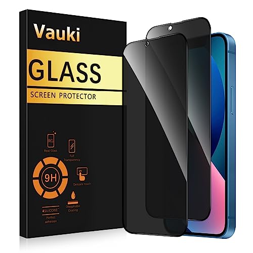 Vauki Sichtschutz Schutzfolie für iPhone 13 Schutzglas 2 Stück,9H Härte Privacy Displayschutzfolie,Privatsphäre Anti-Spy Bläschenfrei Kratzfest Blickschutzfolie für iPhone 13,6.1" Vauki Sichtschutz Schutzfolie für iPhone 13 Schutzglas 2 Stück,9H Härte Privacy Displayschutzfolie,Privatsphäre Anti-Spy Bläschenfrei Kratzfest Blickschutzfolie für iPhone 13,6.1" von Vauki