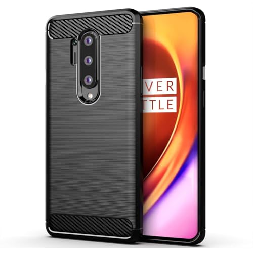 Vavies Schutzhülle für OnePlus 8 Pro Case IN2023 IN2020 Stoßdämpfende Karbonfaser-Hülle mit TPU-Rahmen - Ultradünne Schockfestige Handyhülle für OnePlus 8 Pro Schwarz Vavies Schutzhülle für OnePlus 8 Pro Case IN2023 IN2020 Stoßdämpfende Karbonfaser-Hülle mit TPU-Rahmen - Ultradünne Schockfestige Handyhülle für OnePlus 8 Pro Schwarz von Vavies