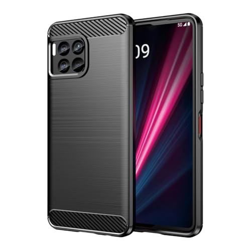 Vavies Schutzhülle für T-Mobile REVVL 7 Pro/T-Mobile T Phone 2 Pro 5G, Karbonfaser, schmal, weich, TPU, stoßdämpfend, stoßfest, für T-Mobile REVVL 7 Pro, Schwarz Vavies Schutzhülle für T-Mobile REVVL 7 Pro/T-Mobile T Phone 2 Pro 5G, Karbonfaser, schmal, weich, TPU, stoßdämpfend, stoßfest, für T-Mobile REVVL 7 Pro, Schwarz von Vavies