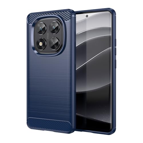 Vavies Schutzhülle für Xiaomi Redmi Note 14 Pro 5G Case Stoßdämpfende Karbonfaser-Hülle mit TPU-Rahmen - Ultradünne Schockfestige Handyhülle für Xiaomi Redmi Note 14 Pro 5G blau Vavies Schutzhülle für Xiaomi Redmi Note 14 Pro 5G Case Stoßdämpfende Karbonfaser-Hülle mit TPU-Rahmen - Ultradünne Schockfestige Handyhülle für Xiaomi Redmi Note 14 Pro 5G blau von Vavies