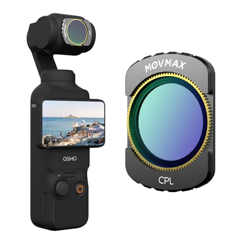 MOVMAX Osmo Pocket 3 Magnetische CPL-Filter, magnetischer Polarisationsfilter für DJI Osmo Pocket 3 Kamerakombination, mehrfach beschichteter optischer HD-Glasfilter MOVMAX Osmo Pocket 3 Magnetische CPL-Filter, magnetischer Polarisationsfilter für DJI Osmo Pocket 3 Kamerakombination, mehrfach beschichteter optischer HD-Glasfilter von Vaxis Global