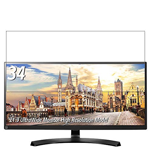 Vaxson 2 Stück Anti Blaulicht Schutzfolie kompatibel mit LG Monitor 34UM88C-P 34" Display Bluelight folie folien Displayschutzfolie （ nicht Panzer Schutz Glas folie SchutzGlas nicht PanzerGlas ） von Vaxson