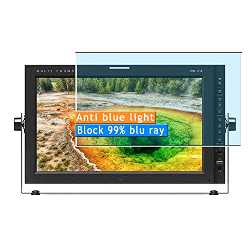 Vaxson 2 Stück Anti Blaulicht Schutzfolie kompatibel mit TVLogic LVM-171S 16.5" Display Bluelight folie folien Displayschutzfolie （ nicht Panzer Schutz Glas folie SchutzGlas nicht PanzerGlas ） Neue von Vaxson