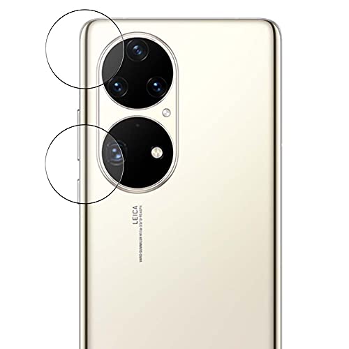 Vaxson 2 Stück Kamera Schutzfolie, kompatibel mit HUAWEI P50 Pro Smartphone, Kameraobjektiv TPU Folie [nicht gehärtetem Glas Displayschutzfolie Hülle Case ] von Vaxson