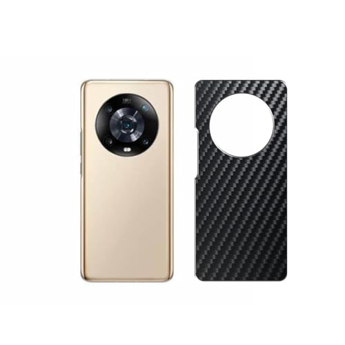 Vaxson 2 Stück Rückseite Schutzfolie, kompatibel mit HONOR Magic4 Pro Magic 4 Pro, Schwarz Backcover Skin Cover Haut [nicht Displayschutzfolie ] von Vaxson