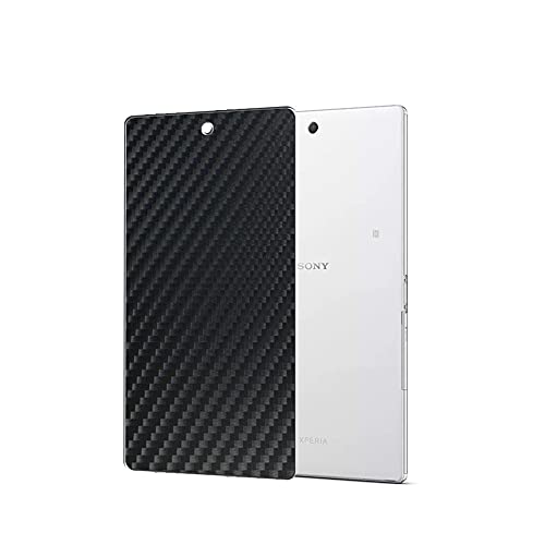Vaxson 2 Stück Rückseite Schutzfolie, kompatibel mit Sony Xperia Z3 Tablet Compact SGP621 SGP611 SGP612 8", Schwarz Backcover Skin Cover [nicht Displayschutzfolie Hülle Case ] von Vaxson