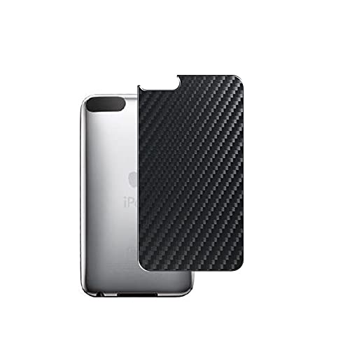 Vaxson 2 Stück Rückseite Schutzfolie, kompatibel mit iPod touch 2 2nd / 3 3rd, Backcover Skin - Carbon Schwarz [nicht gehärtetem Glas/nicht Front Displayschutzfolie] von Vaxson