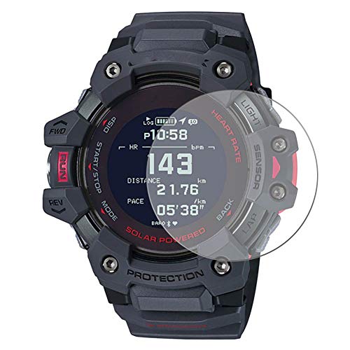 Vaxson 3 Stück 9H Panzer Schutz Glas kompatibel mit CASIO G-SHOCK GBD-H1000 Smartwatch Schutzfolie Display schutz folie Panzerfolie SchutzGlas folien PanzerGlas von Vaxson