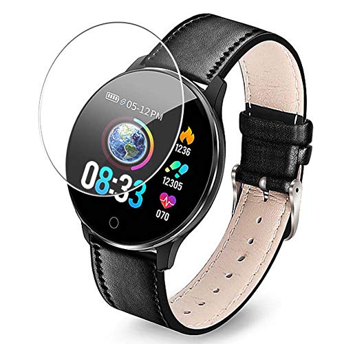 Vaxson 3 Stück 9H Panzer Schutz Glas kompatibel mit FunFit Smartwatch 1.3" NY03 Smartwatch Schutzfolie Display schutz folie Panzerfolie SchutzGlas folien PanzerGlas von Vaxson