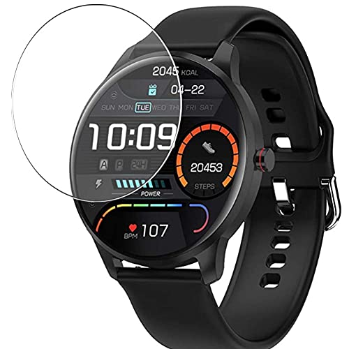 Vaxson 3 Stück 9H Panzer Schutz Glas kompatibel mit Liebig LW29 LF29 1.28" smartwatch Smart Watch Schutzfolie Display schutz folie Panzerfolie SchutzGlas folien PanzerGlas von Vaxson