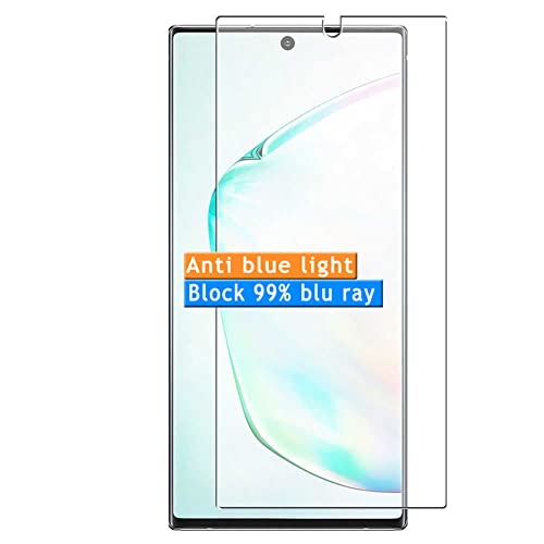 Vaxson 3 Stück Anti Blaulicht Schutzfolie kompatibel mit Samsung Galaxy Note 10/Note10 5G SM-N971U N971N N970F N970 N970U N970U1 Bluelight Displayschutzfolie （ nicht Panzer Schutz Glas folie ） Neue von Vaxson