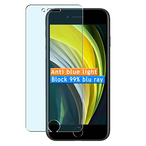 Vaxson 3 Stück Anti Blaulicht Schutzfolie kompatibel mit iPhone SE 2 2020 Display Bluelight folie folien Displayschutzfolie （ nicht Panzer Schutz Glas folie SchutzGlas nicht PanzerGlas ） Neue von Vaxson